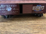 Lionel / K-line No. K-646703 1993 Hershey's 100TH Anniversary Boxcar Ex++. Fixed Price $88.50.