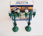 K-line And O27 Gauge Twin Lamppost K-109. Fixed Price $17.00.
