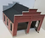 Korber Models #203 - Scale Trolley Shed Kit. Fixed Price $82.45.