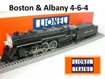 Lionel 6-8606 Boston & Albany 4-6-4 Hudson Steam Locomotive TENDER#784 Gauge. Fixed Price $450.00.