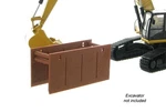 3D To Scale 50-165-BN 1/50 Trench Box Guard Brown Utility Model. Fixed Price $11.99.