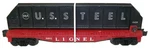 Lionel Postwar 6802 Flat Car With 6418 U.s. Steel Girders C7. Fixed Price $39.99.