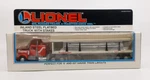 Lionel 6-12819 Gauge Inland Steel Flatbed Tractor Trailer W/stakes #12819 Nib. Fixed Price $18.03.