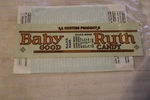 Ho Scale Walthers, Baby Ruth Candy Refrigerator Box Car Decal Set #1105 Yellow. Fixed Price $12.00.