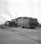 Atchison Topeka And Santa Fe Locomotive No. 3417 Railway Old Photo. Fixed Price $6.16.