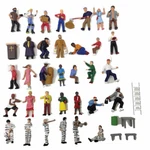 Model Power Painted Figures W/accessories 36 Pieces 6299. Fixed Price $66.98.