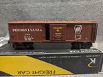 K-line By Lionel Pennsylvania Reefer Train Boxcar Gauge #19494. Fixed Price $38.00.