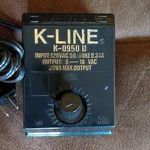 K-line K-0950 Model Train Transformer 120V Analog 30VA Black Plastic. Fixed Price $15.99.