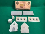 Vintage Plasticville Usa HO-99 Scale Church Kit. Fixed Price $8.50.