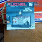 Lionel Operating Lighted Billboard 6-12882 Gauge Plastic Advertising Vintage. Fixed Price $25.00.