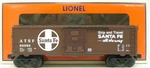 Lionel 6-25016 Gauge Santa Fe Boxcar #20395 Ln/box. Fixed Price $13.74.