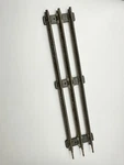Lionel Gauge Three-rail Straight Steel Track Single Section. Fixed Price $39.99.