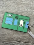 Jr Suica Train Pass Holder - Acrylic Yamanote Line. Fixed Price $19.99.
