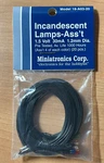 725 Ho/n Miniatronics Lights 1.5V 30MA 1.2MM Assorted Colors #18-A03-20. Fixed Price $29.00.