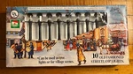Vintage 1989 Santas World 10 Old Fashioned Streetlamp Lights, Works!. Fixed Price $23.49.