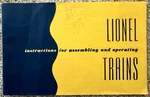 Lionel Postwar "how To Operate Trains And Accessories" Manual - 1952. Fixed Price $10.95.