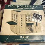 Vintage 1955 Bachmann Bros. Plasticville Usa Bank Kit BK-1 NO.149 Orig. Box T3. Fixed Price $18.18.
