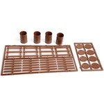 Tichy Train Group 2024 55-GALLON Steel Drums With Lids & Pallets Scale. Fixed Price $10.99.