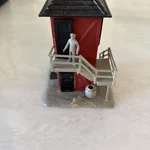Lionel 6-12733 Watchman Shanty Building Plastic Kit. Fixed Price $9.99.