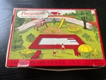 Bachmann Plasticville Playground With Pool Kit 1406 Original Box. Fixed Price $24.99.