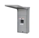 Siemens Eq 100 Amp 2 Space Circuit Bus Bar Main Breaker Outdoor Load Center. Fixed Price $99.98.