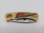 New Lionel Santa Collector Pocket Knife-f 3 Diesel LOCOMOTIVE-100TH Anniv.. Fixed Price $24.99.