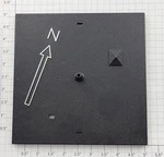 Lionel 2702-23 Black Stamped Control Tower Roof. Fixed Price $7.00.