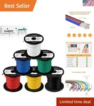 14 Gauge Wire 600FT Assorted Colors Auto Low Voltage Hookup Kit. Fixed Price $65.10.