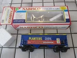 K-line/nabisco Planters Covered Hopper Car O/O27 Scale. Fixed Price $22.90.
