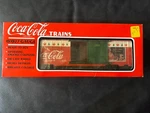 Vtg. Coca Cola Train 0/027 Gauge K-644703 Box Car 1989 Christmas Railroad. Fixed Price $33.21.
