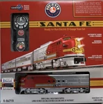 Lionel Santa Fe Super Lionchief Bluetooth Gauge Train Set 6-84719 Remote. Fixed Price $429.99.