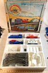 Marx 7360 Eagle Express Train Set 4 Wheel Plastic Cars Runs, Box (c). Fixed Price $100.00.