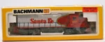 Bachmann Ho #6067 Sf Santa Fe Emd GP-40 Diesel Locomotive 1:87 Scale In Box. Fixed Price $59.99.