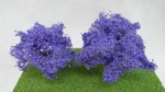 Mp Scenery 2 Purple Jacaranda Ho Scale Architectural Model Tree Railroad. Fixed Price $15.90.