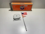 Lionel #6-16840 Gauge Lrrc Railroad Club American Flagpole Boxed. Fixed Price $10.00.