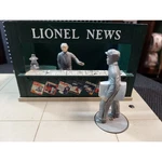 Postwar Lionel 128 Animated News Stand Vintage Sort Of Works & Gauge *read. Fixed Price $26.00.