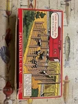 Vintage Plasticville 1623-100 Cattle Loading Pen & Train Gauge. Fixed Price $100.00.