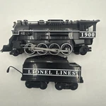 Lionel Gauge Ready To Run Steam Locomotive #1900 + Coal Tender From #7-11182. Fixed Price $69.99.