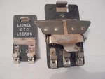 2 Pieces Lionel Postwar 154C Automatic Accessories Contactor & Ctc Lockon Unit. Fixed Price $12.00.