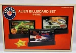 Nos Lionel 6-37853 Alien Billboard Set Accessory Area 51 Guage W/box. Fixed Price $41.00.