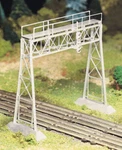 Bachmann Plasticville 45623 Scale Silver Overhead Signal Bridge Kit. Fixed Price $29.99.