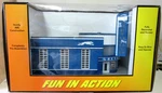 Mth Rail King Scale 30-9040 "greyhound Bus Station" W/. Fixed Price $189.95.