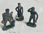 3 Vintage Lionel Barclay Lead Figures Railroad 2 Porters/woman With Dog. Fixed Price $16.60.