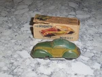 Germany Us Zone Distler Mighty Midget Wind-up Car Coupe Tinplate With Box. Fixed Price $45.00.