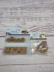 Jtt Miniature Tree Hay Bales Round And 16 Rectangular 95583 + Scarecrows 3". Fixed Price $14.99.
