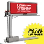 Menards Scale 26-SIGN Lighted Billboard (decal Set #3) M&m Sinclair Etc.. Fixed Price $49.99.