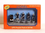 Lionel Ga. # 6-34195 Ups People Pack Nib. Fixed Price $16.50.