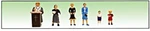Model Power 6173 /0-27 Scale Pastor & Congregation W/pulpit Figure Set. Fixed Price $12.32.