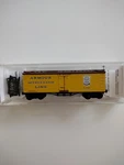 Scale Micro Trains Mtl 58030 Armour Refrigerator Line 7306 Wood Reefer. Nos. Fixed Price $18.50.