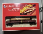 Lionel 6-9335 Baltimore & Ohio Log Dump Car, Ln!. Fixed Price $19.95.